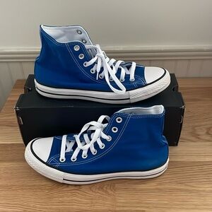 Converse Ctas Hi Snorkel Blue/White US 10